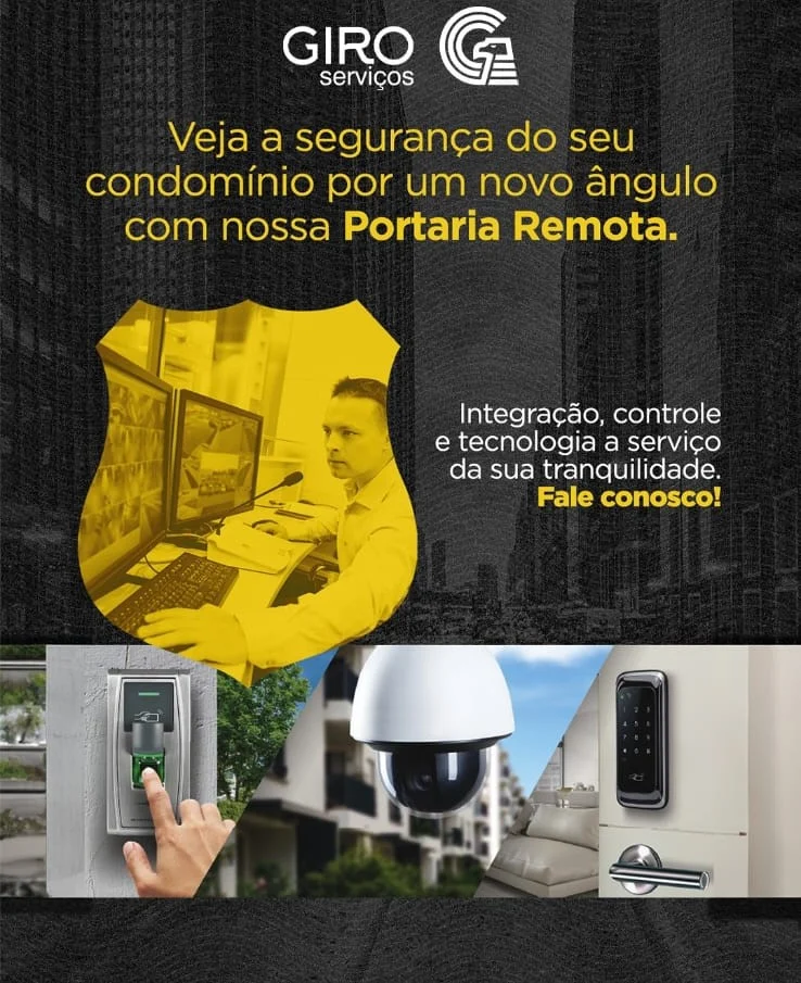 Instalação de câmeras e alarmes