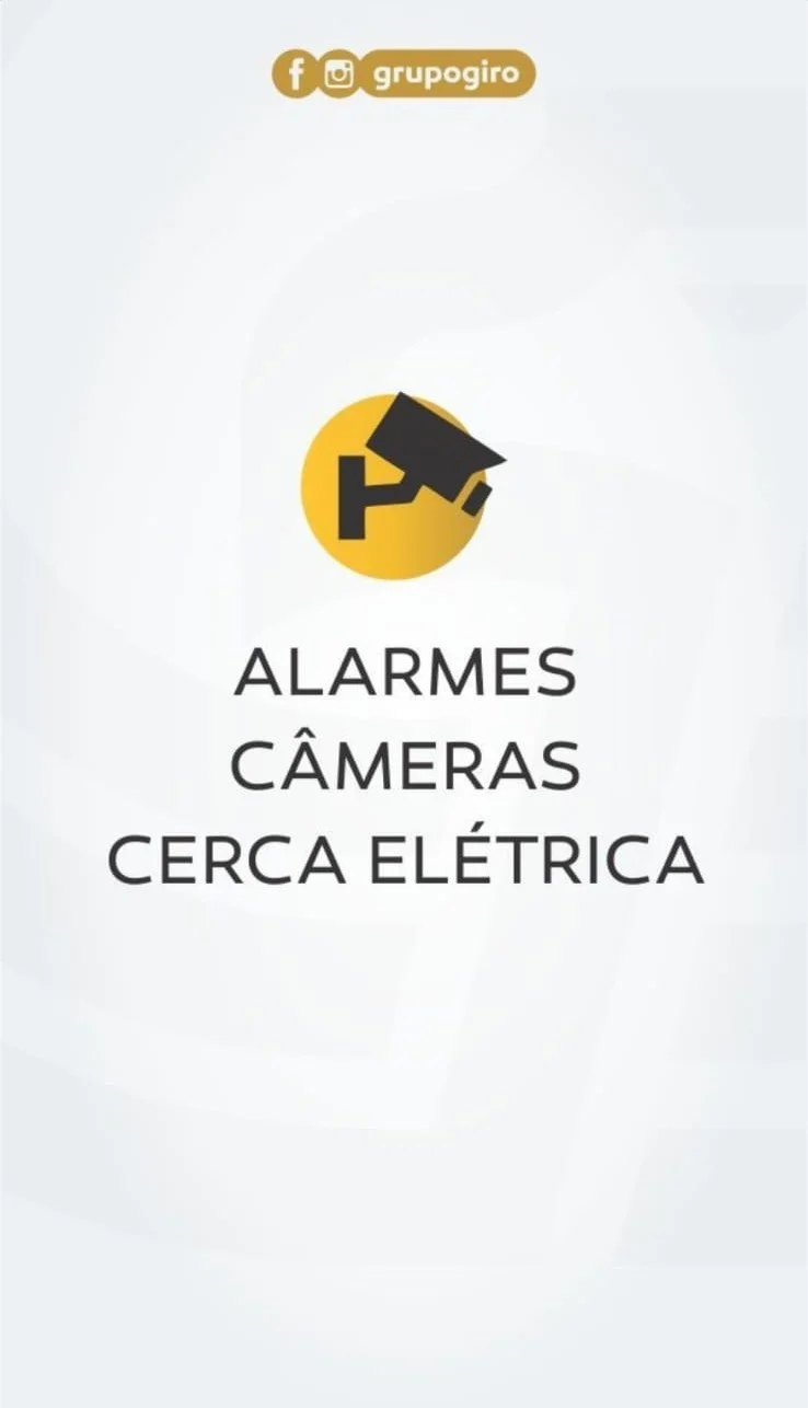 Instalação de câmeras de monitoramento